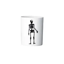 świecznik na tealight kościotrup Bloomingville