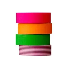 taśma dekoracyjna washi tape neon Bloomingville