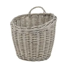 koszyk wiklinowy wiszący na ścianę duży Ib Laursen