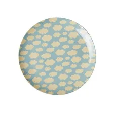 talerz z melaminy chmurki Rice