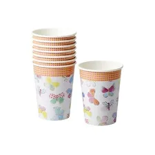 kubeczki papierowe motylki Rice