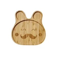 talerz bambusowy moustache Rice