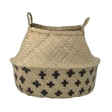 kosz z trawy morskiej cross Bloomingville