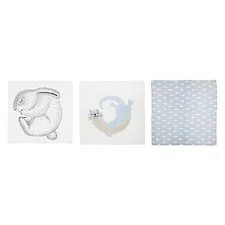 muślinowe pieluszki blue Bloomingville