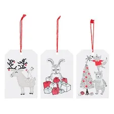 etykietki tagi do prezentów 6szt. Bloomingville