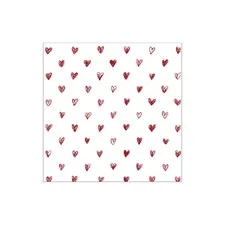 serwetki papierowe serduszka