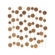 girlanda papierowa gold dots House Doctor