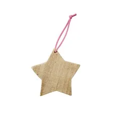 gwiazda drewniana mała Bloomingville