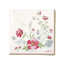 serwetki papierowe meadow white Green Gate