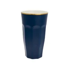 kubek french latte dark blue Green Gate