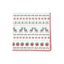 serwetki papierowe bambi white green gate