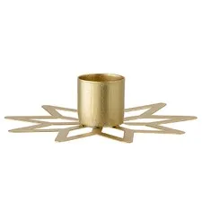 świecznik śnieżka gold Bloomingville