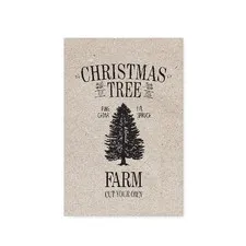 kartka christmas tree farm Tafelgut