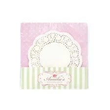 serwetki małe wycinane Green Gate