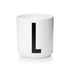 kubek porcelanowy litera L Design Letters