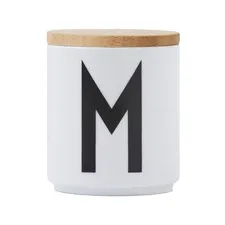 pokrywka do kubka porcelanowego Design Letters