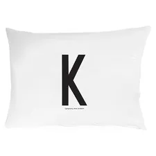 poszewka na poduszkę litera K Design Letters