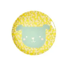 talerz z melaminy piesek blue Rice