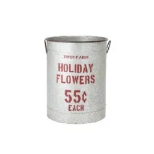 wiadro metalowe tree farm Bloomingville