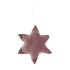 zawieszka velvet star malva Ib Laursen