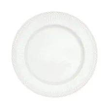 talerz obiadowy alice white Green Gate