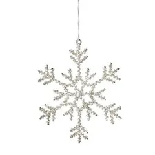 zawieszka śnieżka silver Bloomingville