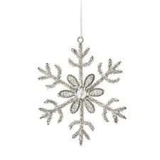 zawieszka śnieżka silver Bloomingville