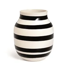 wazon omaggio 20cm czarny Kahler
