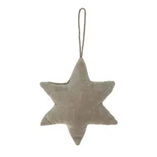 zawieszka velvet star grey Ib Laursen