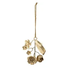 zawieszka flower brass Bloomingville