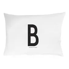 poszewka na poduszkę litera B Design Letters