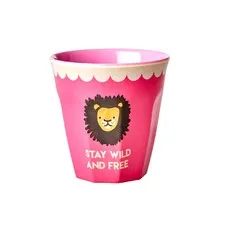 kubek z melaminy lion pink Rice