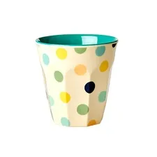kubek z melaminy dots green Rice
