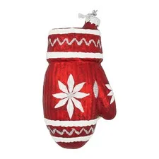 bombka rękawiczka red Green Gate