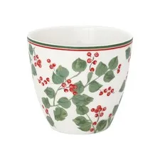 kubek latte scarlett white Green Gate