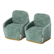 fotele pluszowe dla myszek Maileg