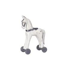 konik drewniany antique white Lene Bjerre