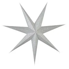 gwiazda papierowa silver 80cm Lene Bjerre