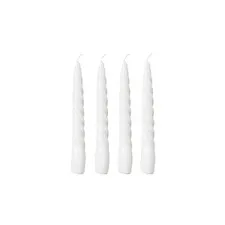 świeca twist white 4szt Lene Bjerre