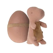 gantosaurus w jajku old rose small Maileg