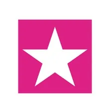 serwetki papierowe c.róż biała gwiazdka