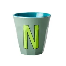 kubek z melaminy litera n Rice