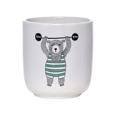 doniczka miś siłacz Bloomingville