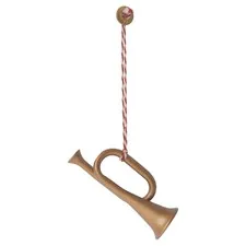 zawieszka złota trąbka Maileg