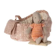 królik micro bunny w nosidełku Maileg