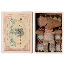 myszka sleepy wakey baby in matchbox Maileg