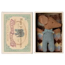 myszka sleepy wakey baby in matchbox Maileg