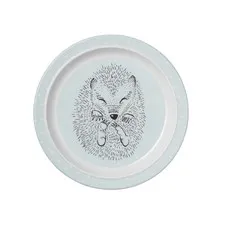 talerz z melaminy śpiący jeż Bloomingville