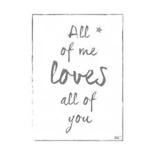 plakat all of me loves Bastion Collections