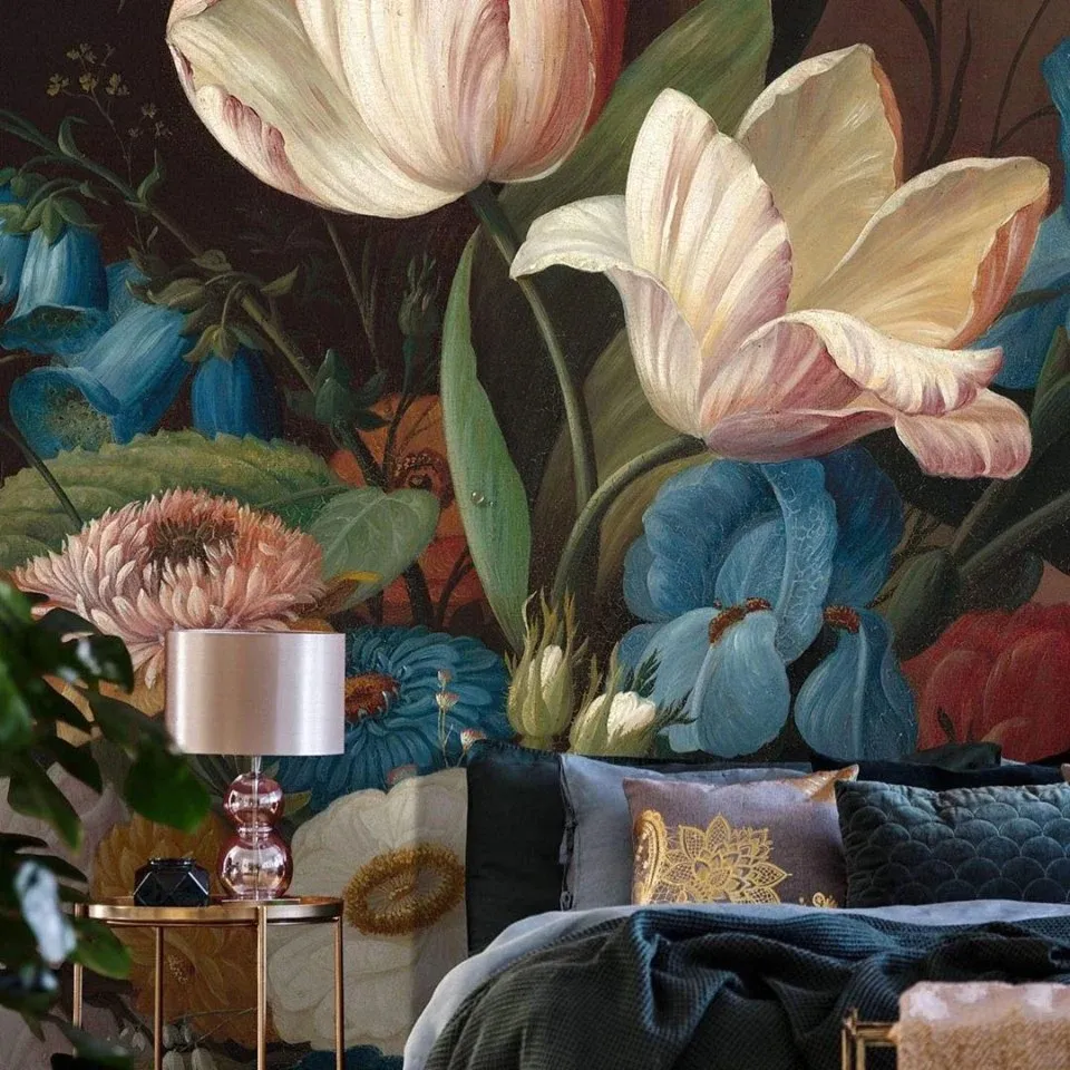 Tapeta Wall Art Dark Tulip - standaryzowane rolki